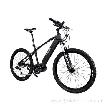 Comfortable and safe electric mountain bike